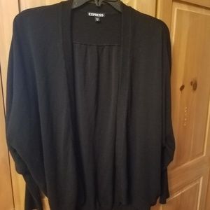 Like new Express black shrug